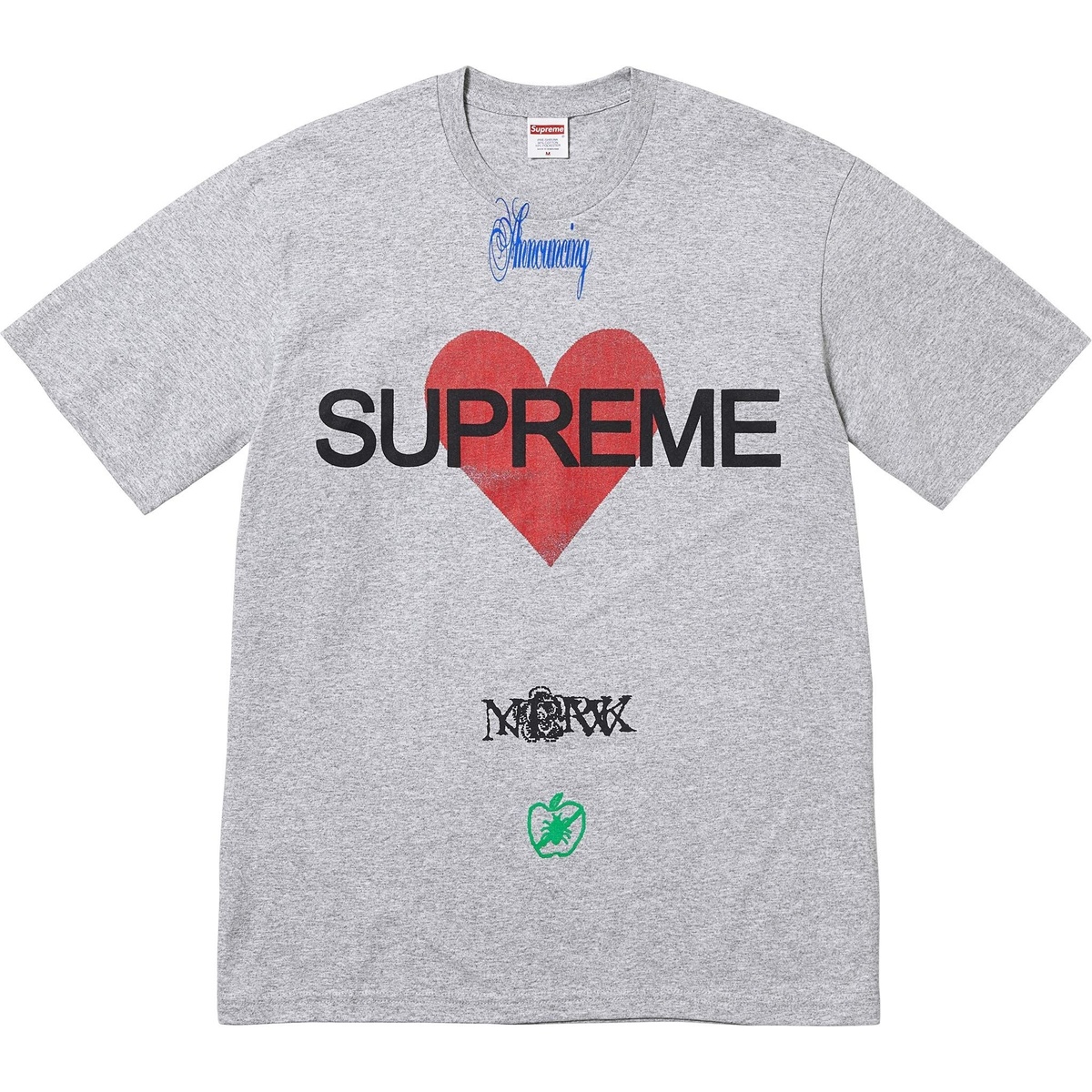 Supreme Announcing Tee (spring/summer 2025) - $40.00