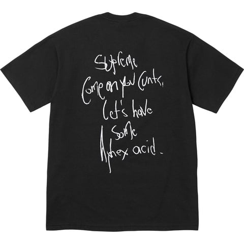 Supreme Supreme/Aphex Twin Windowlicker Tee - Black