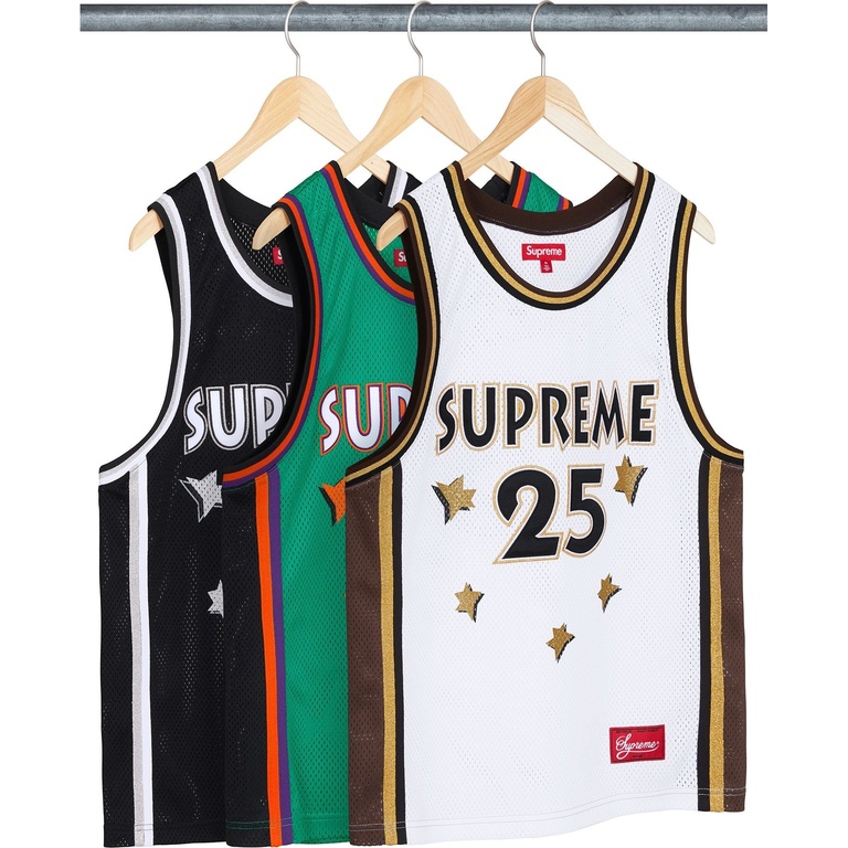 Supreme All Star Basketball Jersey (spring/summer 2025) - $118.00