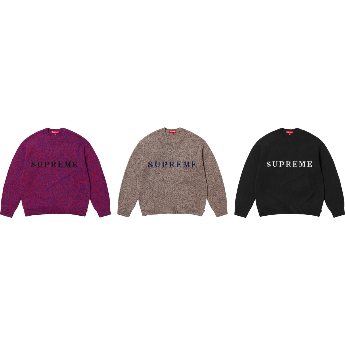 Contrast Logo Sweater - SupremeCommunity