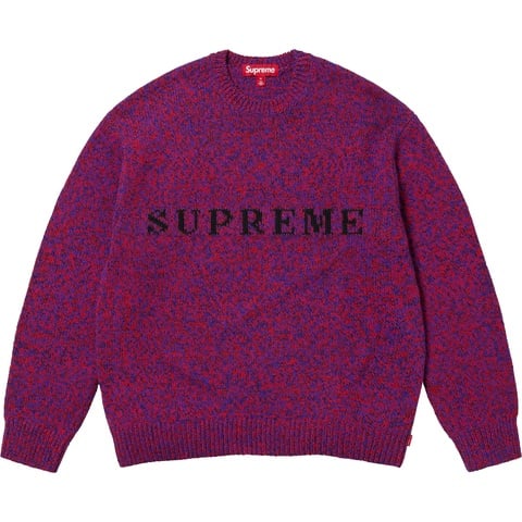 Contrast Logo Sweater - spring/summer 2025 - Supreme