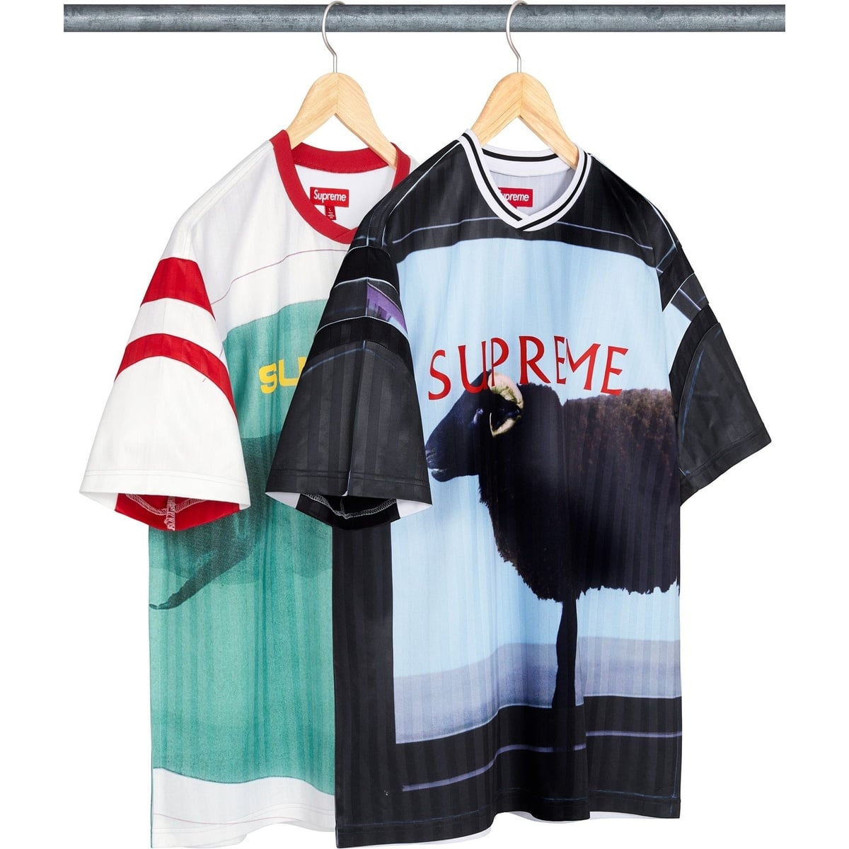 Supreme/Damien Hirst Soccer Jersey - SupremeCommunity