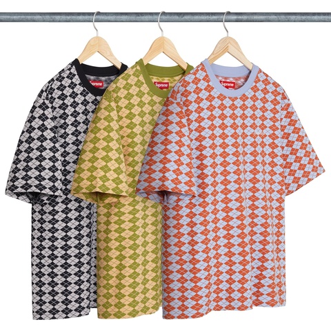 Supreme Diamond Jacquard S/S Top - $88.00