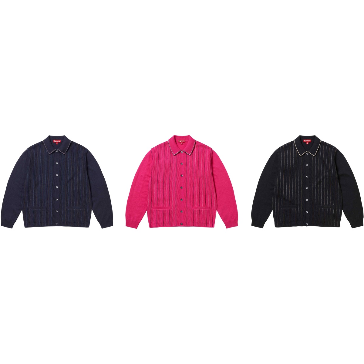 Herringbone Cardigan - spring/summer 2025 - SupremeCommunity