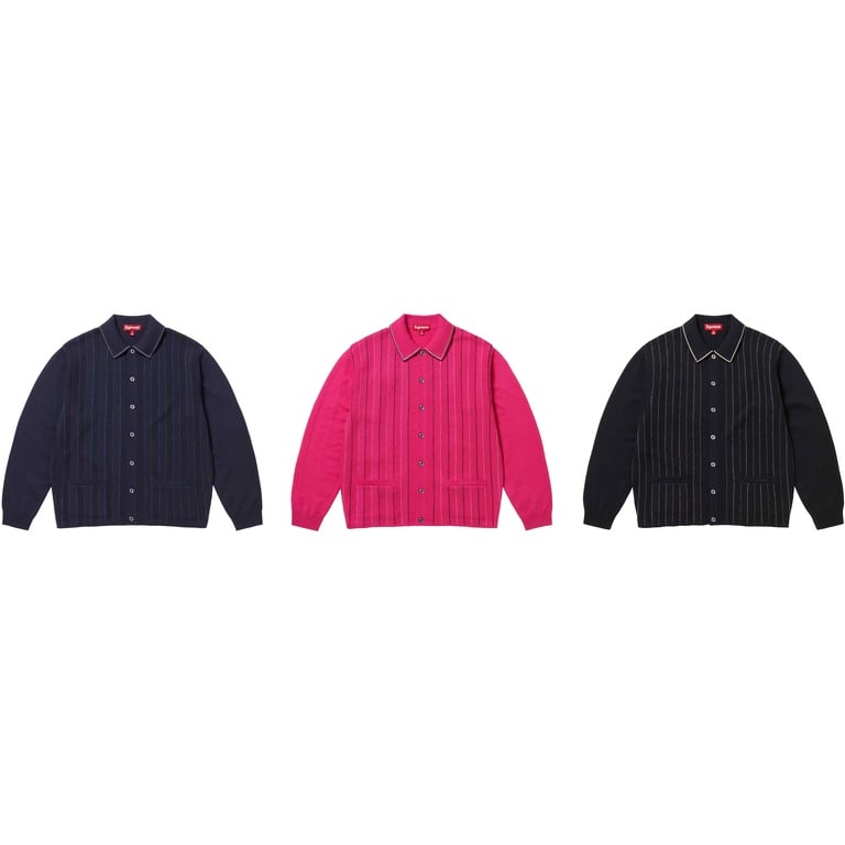 Supreme Herringbone Cardigan (spring/summer 2025) - $188.00