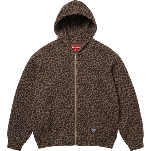 Hooded Zip Up Thermal - spring/summer 2025 - Supreme