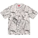 Supreme Newspaper S S Top (SS25) - White
