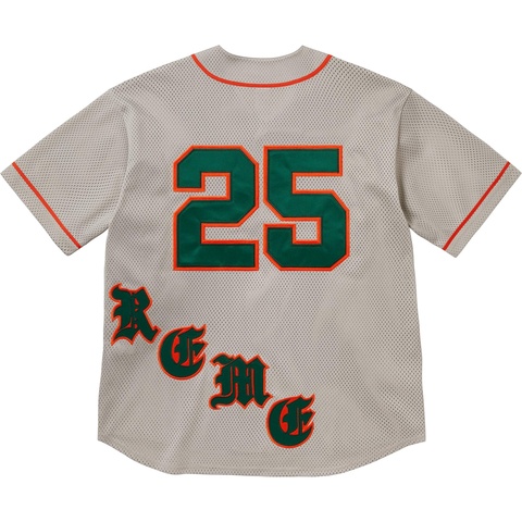 新品　Supreme OId EngIish BaseballJersey XL Old English Baseball Jersey - spring/summer 2025 - Supreme