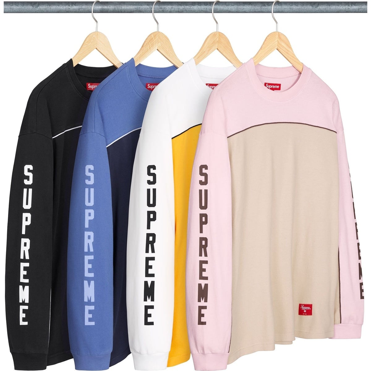 Paneled Piping L/S Top - spring/summer 2025 - Supreme
