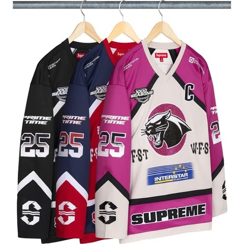Rhinestone Hockey Jersey - spring/summer 2025 - Supreme