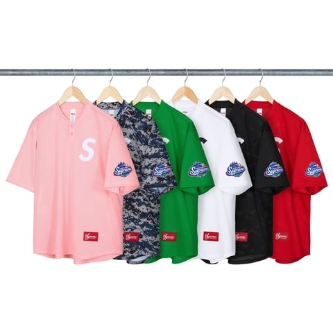 S Logo Baseball Henley - spring/summer 2025 - Supreme