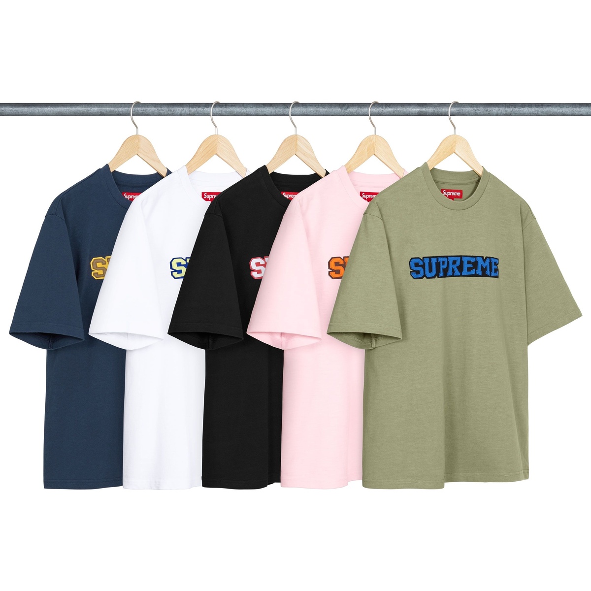 Satin Appliqué S/S Top - SupremeCommunity