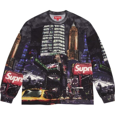 トップス Supreme Skyline Sequin L/S Top Day L Skyline Sequin L/S Top - spring/summer 2025 - Supreme