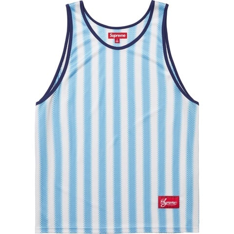 Stripe Mesh Tank Top - spring/summer 2025 - Supreme