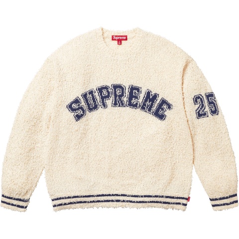 Supreme Textured Arc Sweater - Cream