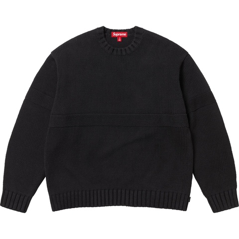 Tonal Appliqué Sweater - spring/summer 2025 - Supreme Tonal Appliqué Sweater - spring/summer 2025 - Supreme