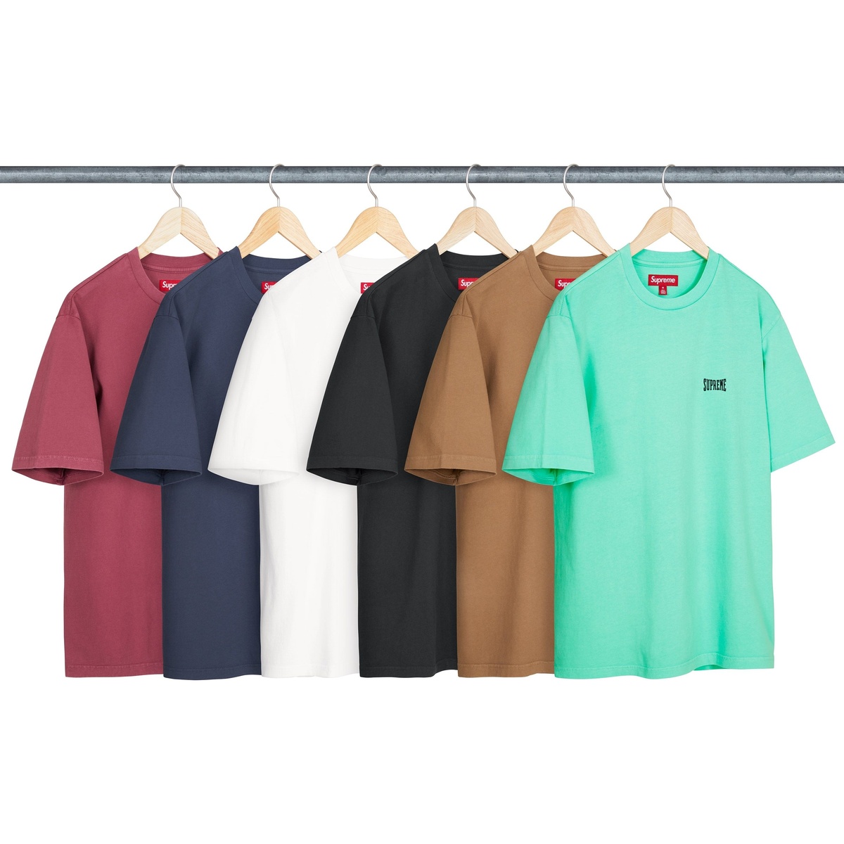 Warm Up Washed S/S Top - spring/summer 2025 - Supreme