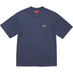 Supreme Warm Up Washed S S Top (SS25) - Navy