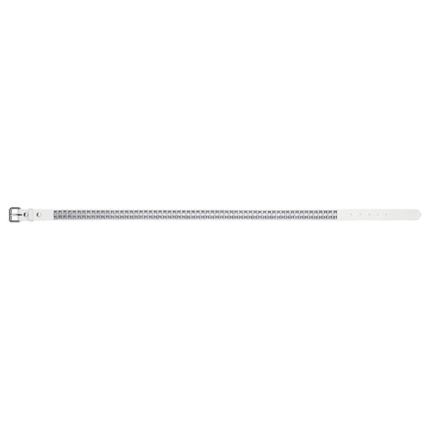 Supreme Studded Leather Belt - White