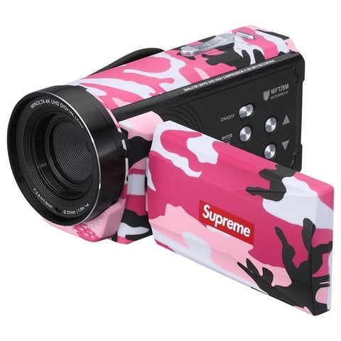 Supreme Supreme®/Minolta MN4K300WP Waterproof Camcorder - Pink Camo
