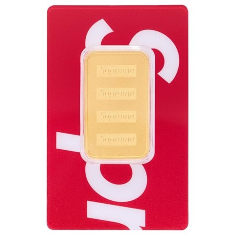 Supreme®/PAMP Suisse 1 oz. Gold Bar - Supreme