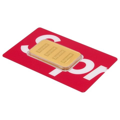 Supreme®/PAMP Suisse 1 oz. Gold Bar - Supreme
