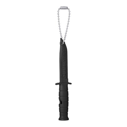 Supreme Supreme®/Ka-Bar Emergency Whistle Keychain - Black