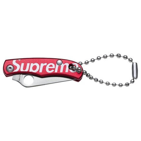 Supreme Supreme®/Spyderco® Bug® Knife - Red