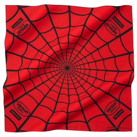 Supreme Supreme®/Vanson Leathers® Spider-Man Bandana - Red