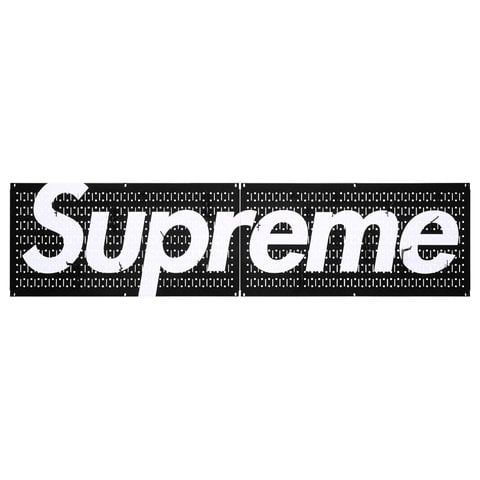Supreme Supreme®/Wall Control Pegboard Panel (Set of 2) - Black