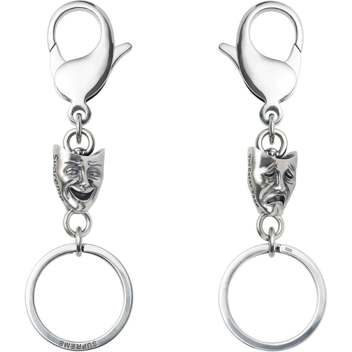 Drama Mask Key Ring