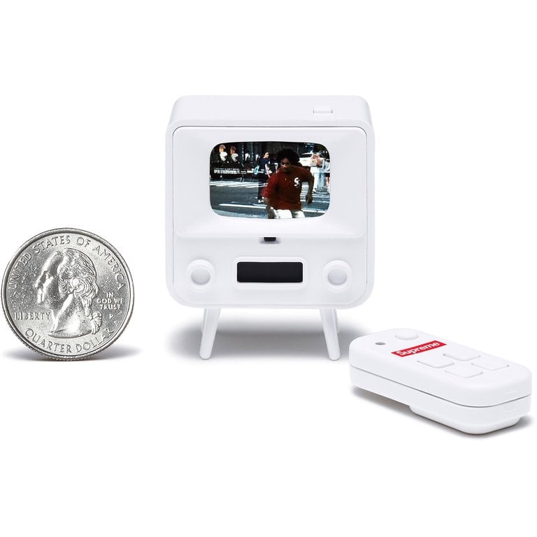 Supreme Tiny TV 2 ultracompact video player white SS26