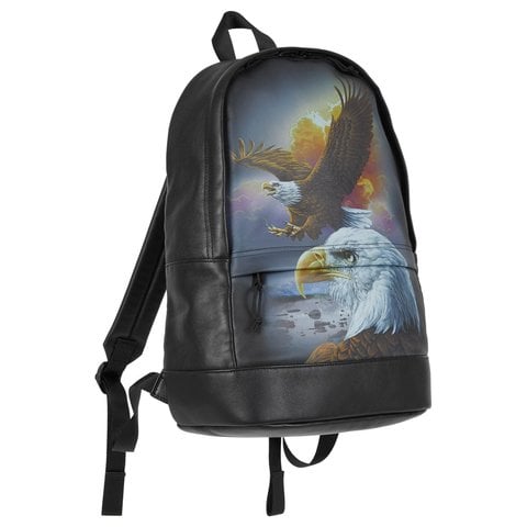 Supreme Supreme®/MM6 Maison Margiela Eagle Leather Backpack - Black
