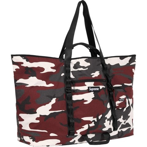 【新品未使用】SUPREME 21ss tote red camo トートバッグ X-Large Tote Bag + Utility Pouch - Supreme