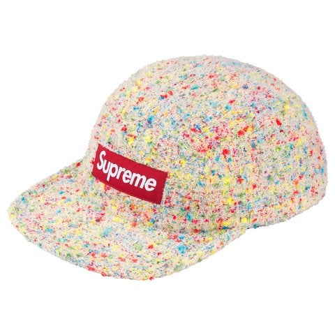 Supreme Bouclé Camp Cap 2026ss Bouclé Camp Cap - spring/summer 2026 - Supreme