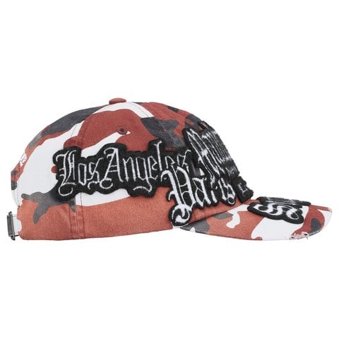 Supreme City Patches 6-Panel - Red Camo