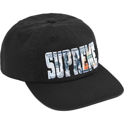Embroidered Money Logo 6-Panel - Supreme