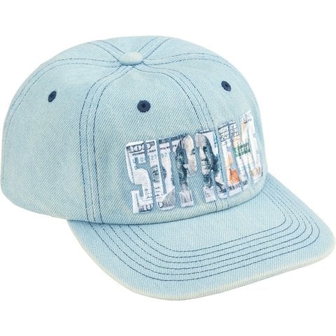 Embroidered Money Logo 6-Panel - Supreme