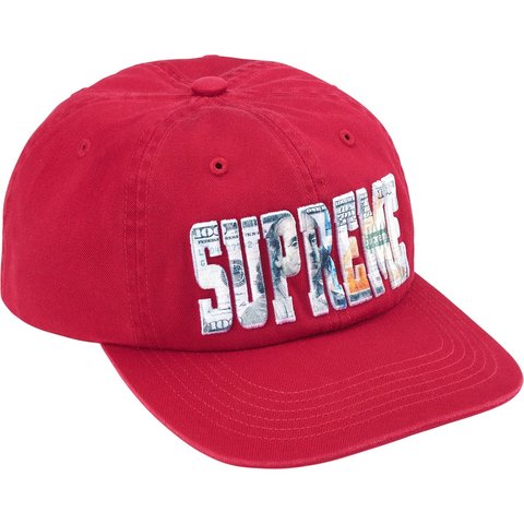 Embroidered Money Logo 6-Panel - Supreme