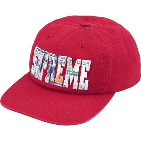 Embroidered Money Logo 6-Panel - Supreme