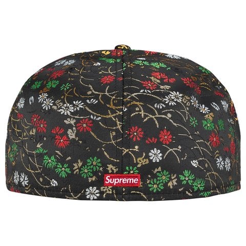 Supreme Floral Jacquard New Era® - Black