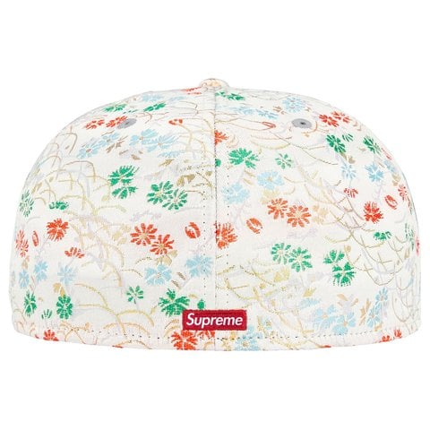 Supreme Floral Jacquard New Era® - White