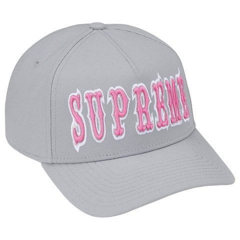 Supreme Gothic Outline Adjustable New Era® - Grey