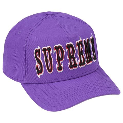 Supreme Gothic Outline Adjustable New Era® - Purple
