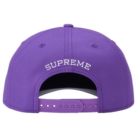 Supreme Gothic Outline Adjustable New Era® - Purple