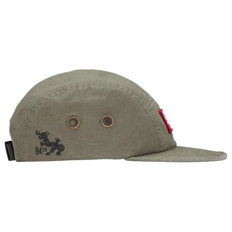 Supreme オリーブキャップ New SUPREME Green Olive Goretex Leather Camp Cap SS22 NWT Rare