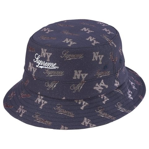 Supreme Monogram Crusher - Navy