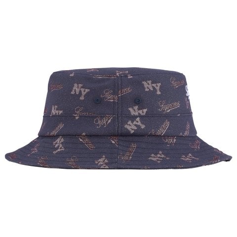 Supreme Monogram Crusher - Navy