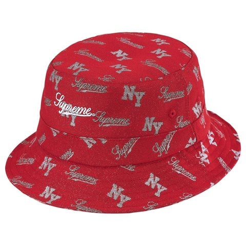 Supreme Monogram Crusher - Red
