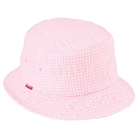 Supreme Monogram Gingham Crusher - Pink
